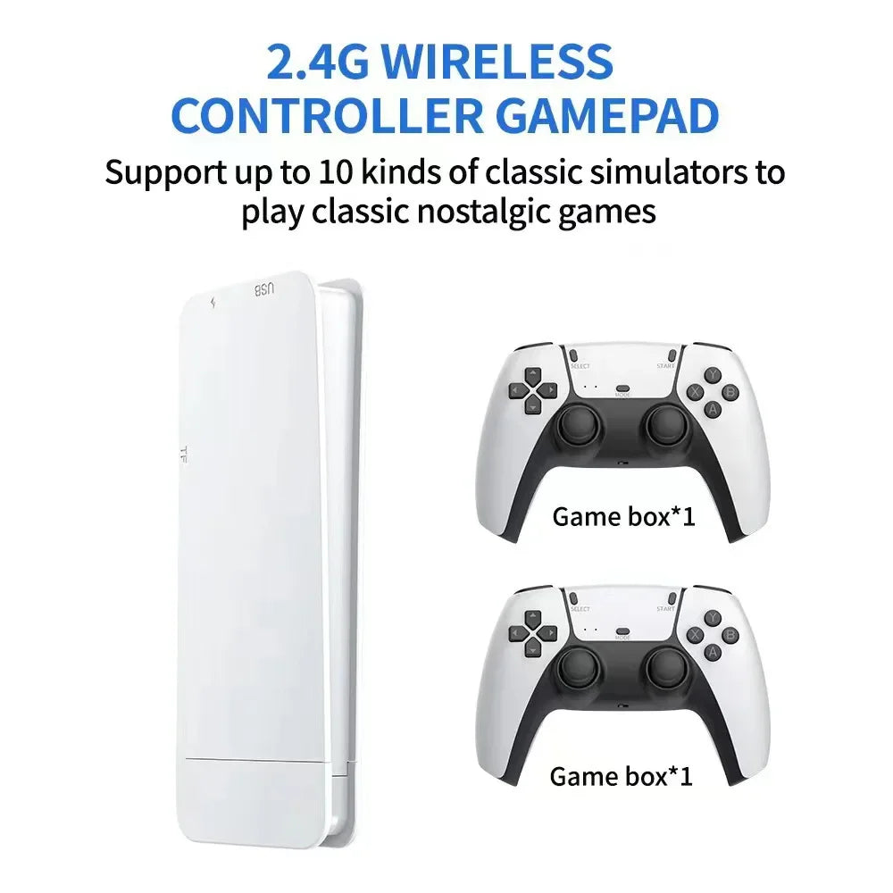 M15 Retro Video Game Stick 4K | 64GB with 20,000+ Built-in Games