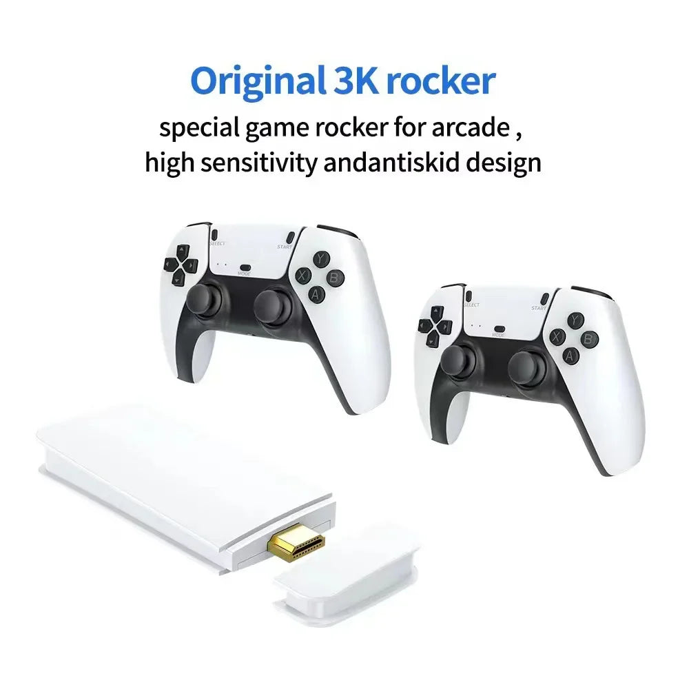M15 Retro Video Game Stick 4K | 64GB with 20,000+ Built-in Games