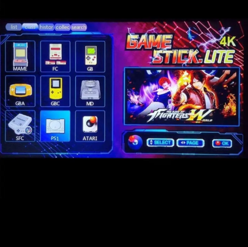 Wireless Retro Game Console, Plug and Play Video Game Stick Built in 20,000+ Games, 9 Classic Emulators, 4K High Definition HDMI Output for TV with Dual 2.4G Wireless Controllers(64G)